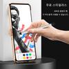 Кожаный чехол с покрытием и двойными петлями для Samsung Galaxy Z Flip 6 5 4 3 Чехол для Z Flip5 Flip4 с крышкой для стилуса S Pen