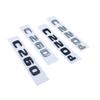 Mercedes Benz C180/C200/C220d/C250d/C260/C300d 4MATIC 3D Glossy Black ABS Letters Emblem - W205 Coupe Trunk Logo Sticker ZB1