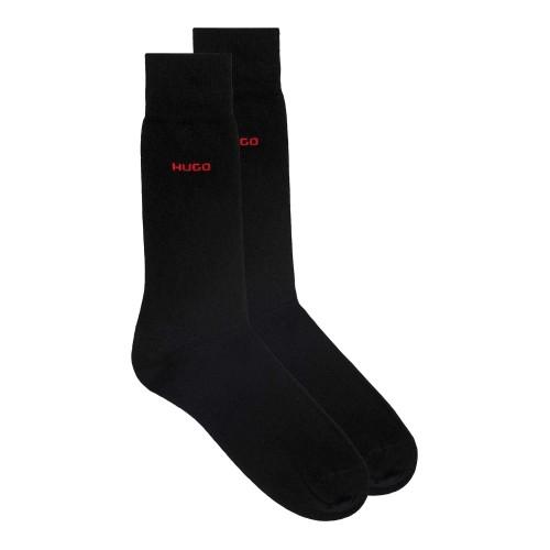 Hugo Unisex Adult Logo Crew Socks (Pack of 2)