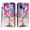 Butterfly Tree Luxury Painted Leather Case Wallet Book Style Cover for Oppo A72/A52/A92 4G,A36 4G,Reno 8/9,Realme 8/9/10/11/12...