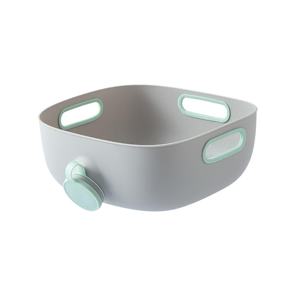 Многофункциональная корзина для сушки овощей, чаша для мытья риса, большая емкость, нескользящая корзина для мытья фруктов, легкая