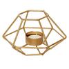 Подсвечник, Golden Metal Decorative Handcrafted Tea Light Candle Holder,