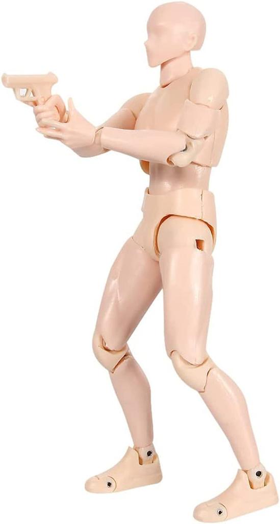 Drawing Model Drawing Doll Body Cartoon Male Drawing Mannequin Figure Model Model Drawing Model Doll Prop with Stand Doll Type Base Body Art Materials