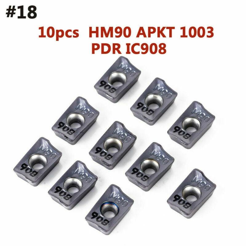 Долговечные твердосплавные пластины Режущая кромка Токарный инструмент Набор 10 шт.