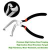 Upgrade 60 Degree Fuel Line Pliers Connector Disconnect Repair Tools  for Car