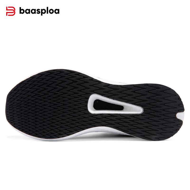 BAASPLOA Женские кроссовки для тренировок, легкие, амортизирующие, нескользящие, кроссовки с карбоновой пластиной, дышащие, нескользящие, удобные, женские кроссовки для бега на открытом воздухе