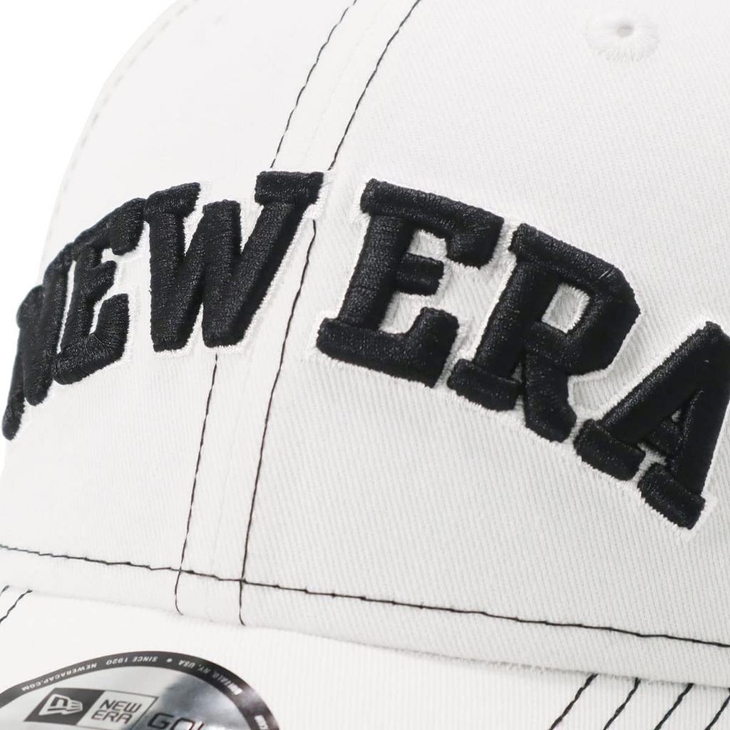 NEW ERA Golf Cap Arch Logo white FREE GOLF 940 OP CTN WHI BLK 25J