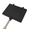 Double Sided Hand Sandwich Maker Aluminum Hand Toaster Multipurpose Sandwich Maker  Indoor Outdoor