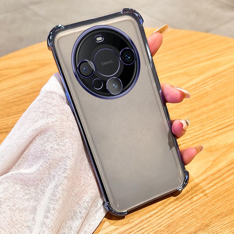 Airbag Shockproof Case with Lens Film for Huawei Mate 30 40 50 60 Pro Pura 70 Pro P30 P40 P50 P60 Pro Nova 7 8 9 10 11 12 Pro Honor 100 200 Pro