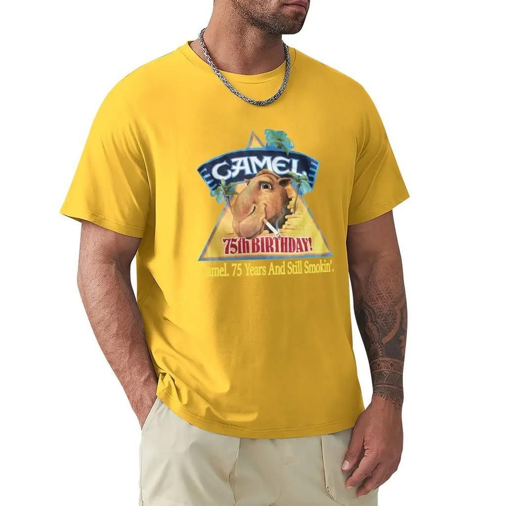 Карманные сигареты Camel Серый Deadstock Джо Кэмел Футболка заготовки футболки мужские смешные футболки