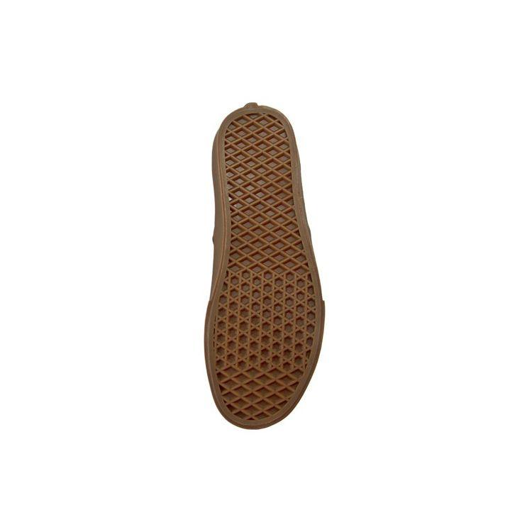 Vans Authentic Checkerboard — кроссовки унисекс Black Gum белые VN0004MKIBB