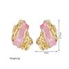 Atoztide Exquisite Vintage Beads Flower Earring For Women Stainess Steel Gold Color Multiple Styles Textured Earring Jewlry Gift