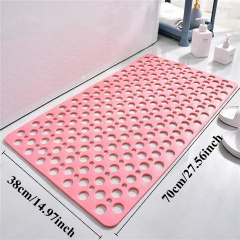 Очень пористый большой коврик для ванной, нескользящий коврик для ванны, сильный всасывающий противоплесневой коврик из ТПЭ, коврик для душа, товары для кухни и ванной комнаты