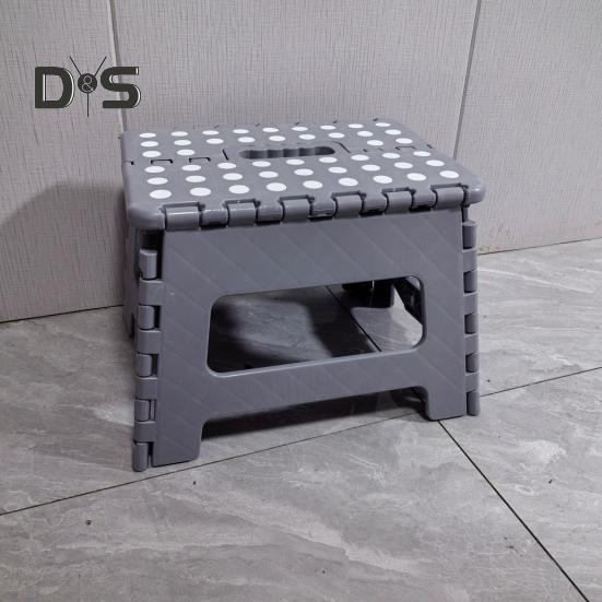 Пластиковый складной табурет-стремянка, портативный, легкий, удерживающий 300 фунтов, прочный, для кемпинга, охоты, пикника, рыбалки, мини-складное сиденье стула