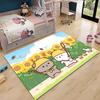 1pcs Bubu Dudu Panda Bear Printed Carpet Doormat Bedroom Decorative rug for Living Room Kitchen Floor Mat Bathroom Anti-slip Mat