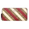 Coach Кошелек FC2533 C2533 Khaki Multi 3 Signature с диагональными полосками и застежкой-гармошкой на молнии (Длинный кошелек) Женская [Продукт Outlet] [Бренд]