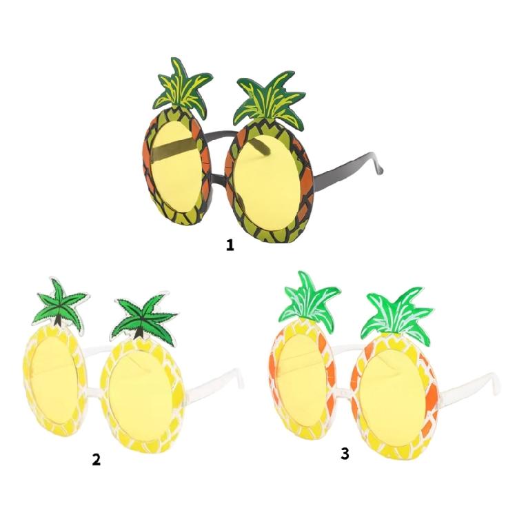Popular Pineapple Design Sunglasses For Adult Family Beach Event Outdoor Gathering Photo Wear Holiday Dressingup Eyewear