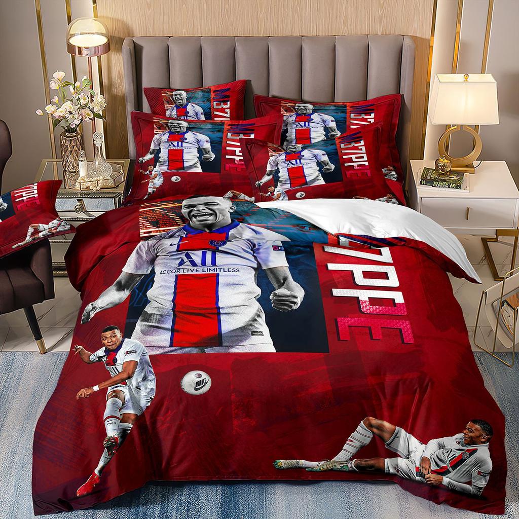 3D Three-Piece Bedding 3D Digital Printing World Cup