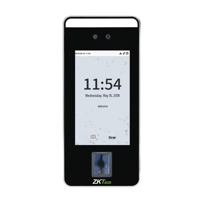 ZKTECO Xface600 Динамический терминал учета рабочего времени с распознаванием лиц и отпечатков пальцев, CN вилка (адаптер в комплекте)