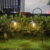 Solar Led Light Outdoor Solar Lamp Retro Camping Lantern Waterproof Night Light Portable Emergency Tent Chandelier Light