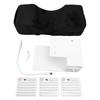 Eyelash Extension Pillow USB Powered LED Light Set Professional Ergonomic Black Flocking Eyelash