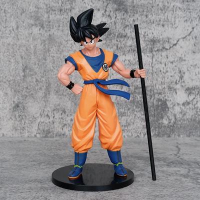 21 см Dragon Ball Сон Гоку Супер Сайян Аниме Фигурка Гоку DBZ Фигурка Действия Модель Рождественские Подарки Коллекционные Фигурки статуэтка