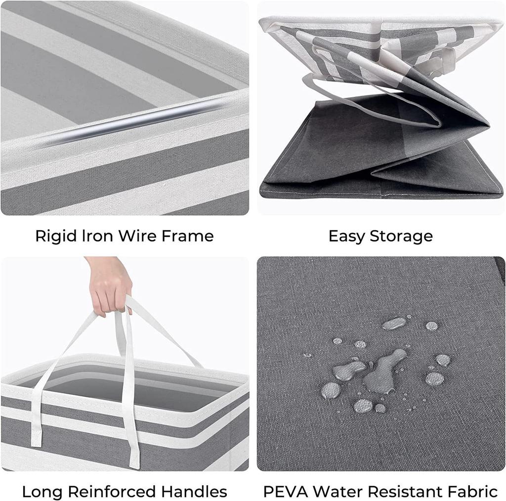 Foldable Dirty Clothes Basket, Clothing Storage Basket, Miscellaneous and Laundry Change Storage Basket,household Items