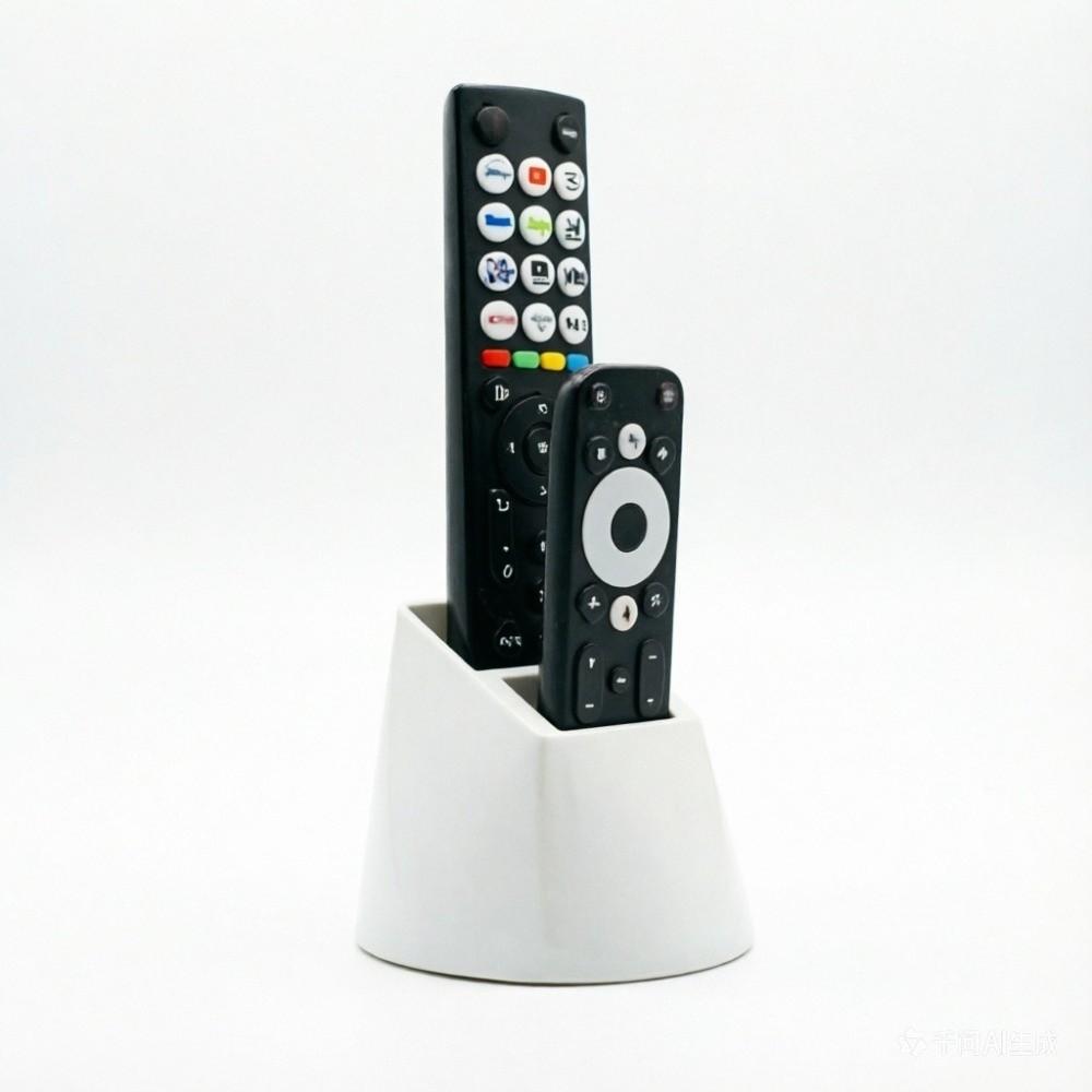Plastic Remote Control Holder 3D Printed Desktop Storage Box Desktop Container Office Supplies