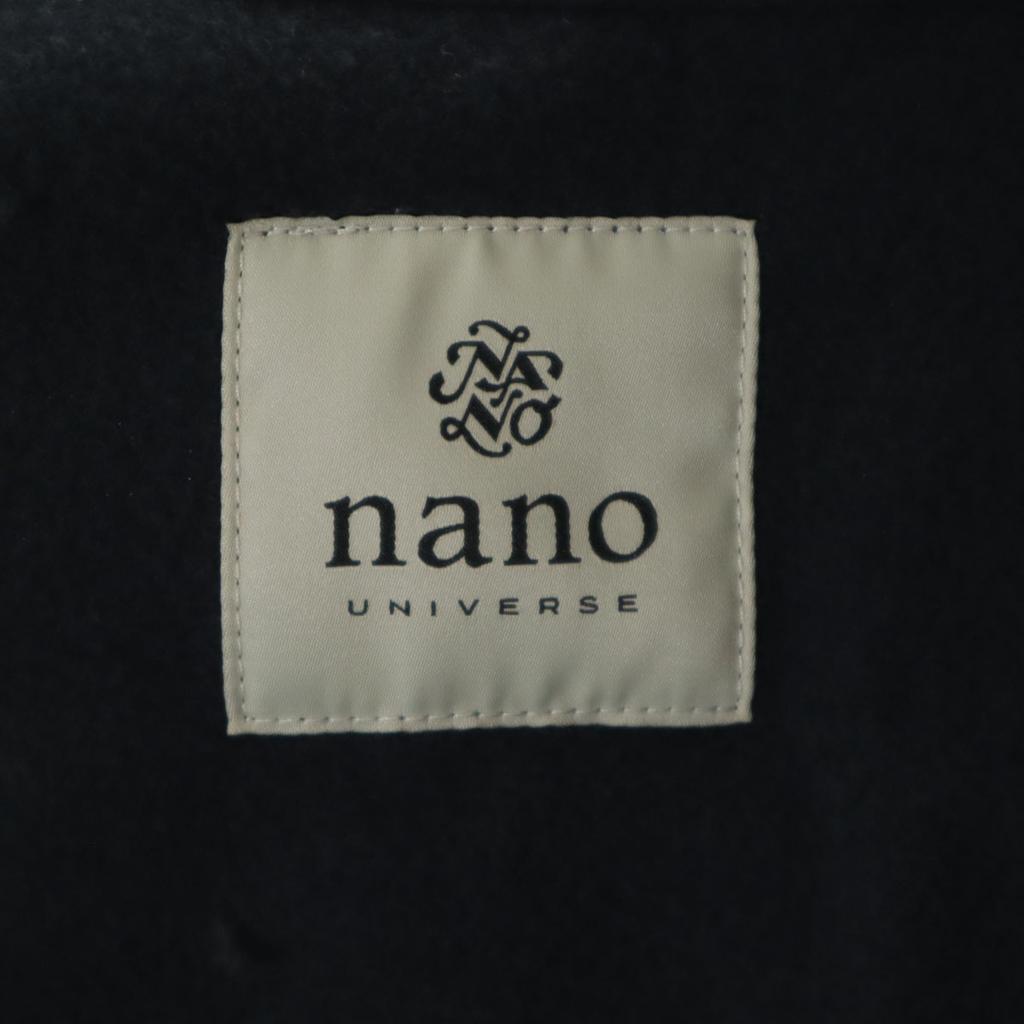 Неиспользованная Tech Melton Jacket S от nano universe, темно-синяя, мужская, б/у