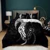 Snake Duvet Cover Animal Print Comforter Cover Twin Snake Reptile Skin Pattern Print Bedspread Cover,Boys Polyester Bedding Set