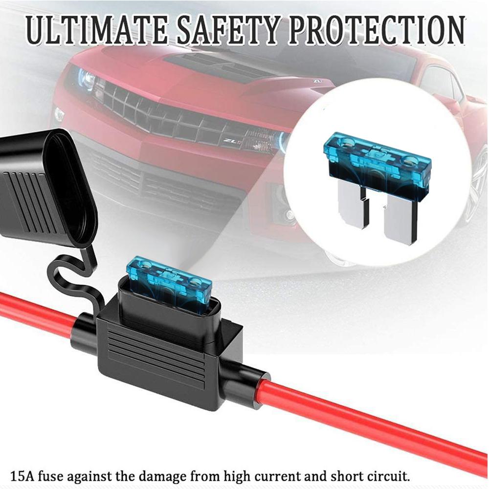 Соединитель аккумулятора SAE, жгут проводов SAE-кольцевой клеммы с 2-контактным быстроразъемным соединителем SAE для мотоциклов, автофургонов, лодок и т. д.