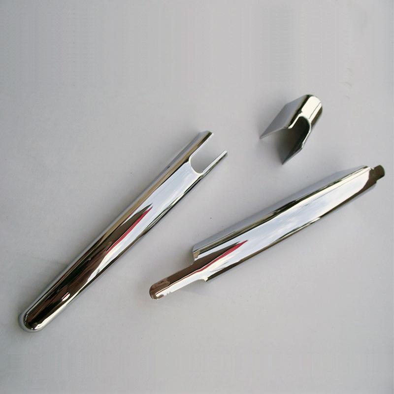 Rear Wiper Window Wiper Cover for Nissan QASHQAI J11 2014 2015 2016 2017 2018 Chrome Trim Car Accessories 3 Pcs
