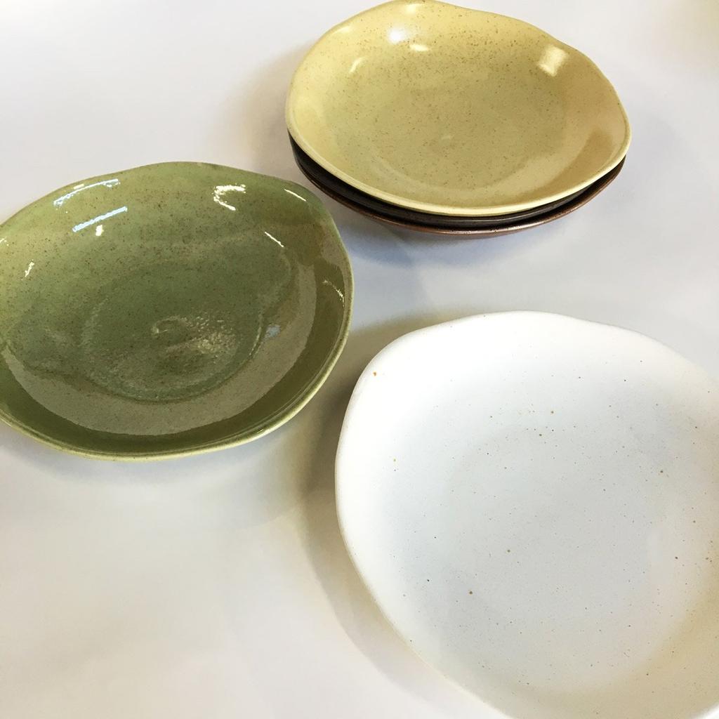 Тарелка для пасты Nishikai Pottery, набор тарелок для карри Ajiwai, набор из 5 предметов, диаметр 22 см, овальная тарелка для пасты, пригодная для посудомоечной машины в микроволновой печи, японская столовая посуда
