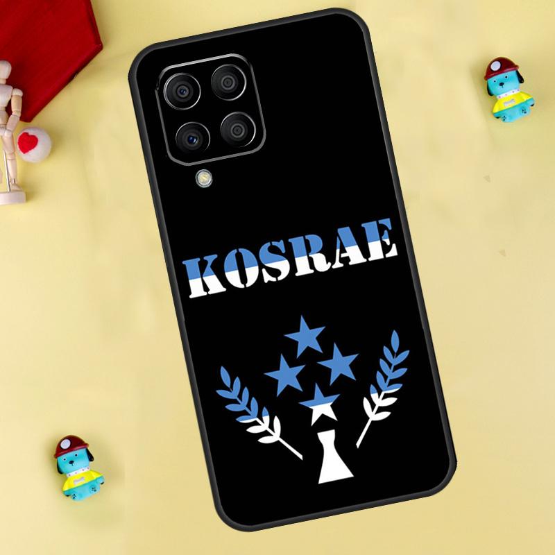 Kosrae Flag Case For Samsung Galaxy M55 M14 M34 M54 M32 M52 M15 M11 M12 M13 M06 M16 M36 M56 M31 M53 M35