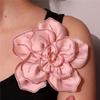 Colorful Flowers Brooch Metal Pin Wedding Jewelry INS Skirt Shirt Decor