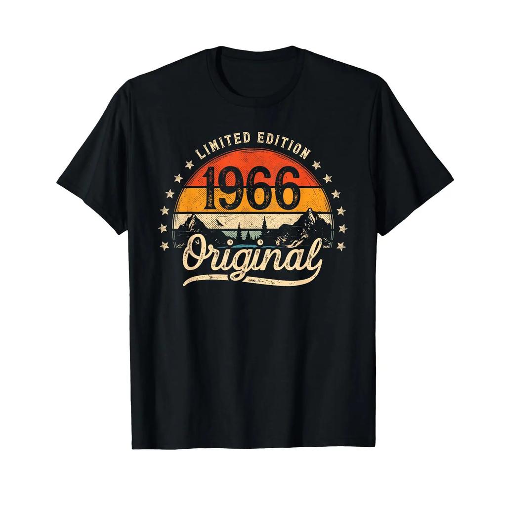 Limited Edition Original 1966 Vintage 60th Birthday Unisex T Shirt Vintage Designer Clothes Unisex Comfortable Casual