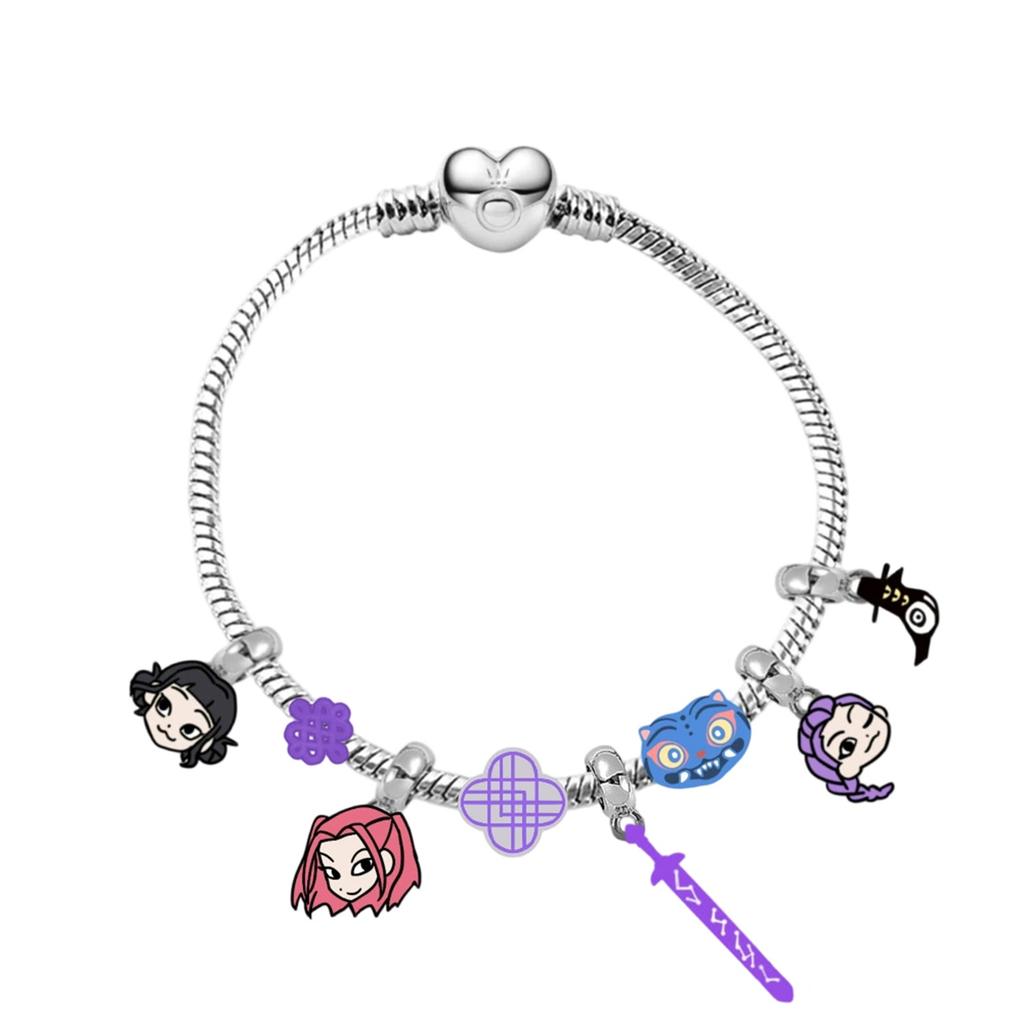 Cartoon Anime Fashion Bracelets, Girls' Fashionable Pendant Bracelets