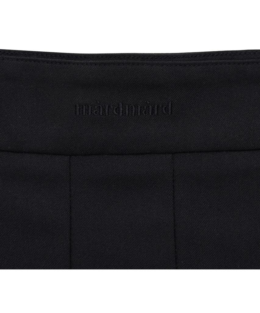 Mad Mad Preppy Pleated Midi Skirt - Black