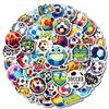 50 Hot-Blooded Football Graffiti Stickers Decorate Mobile Phone Case Refrigerator Water Cup Stickers