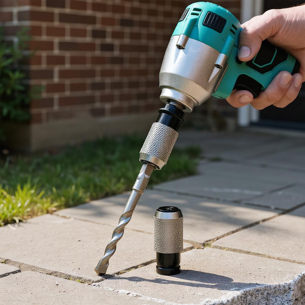Переходник-патрон для ударной дрели для энтузиастов DIY и профессионалов