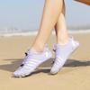 Мужская босиком аква-обувь Женская пляжная водная обувь Быстросохнущие сандалии для плавания Дренажная обувь для плавания вверх по течению Кроссовки для фитнеса Йога Дайвинг Пеший туризм Серфинг Кемпинг