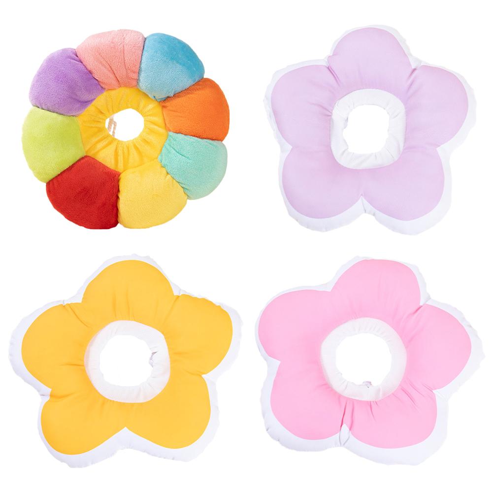 Электронный ошейник для кошек, защита от перегрева, ошейник Elizabeth, регулируемый ошейник из хлопковых смесей с принтом, круг Elizabeth для кошек