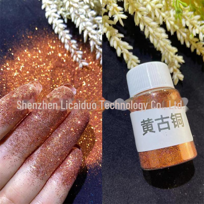 Блестящая пудра для ногтей 0,2 мм для самостоятельного нейл-арта с быстросохнущим клеем Crystal, маслом Quicksand и наполнителем Mahjong