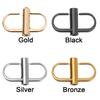Accessories Strap Length Shorten Handbag Chain Buckles Bag Screw Positioning Metal Buckle Clip