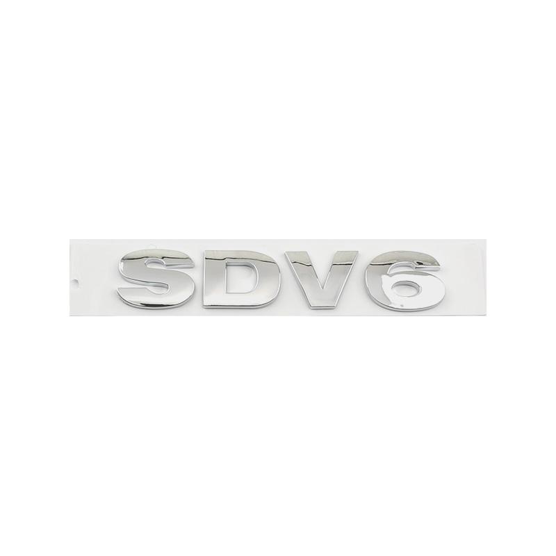 Автомобиль 3D ABS SDV8 SDV6 Логотип Значок Эмблема Наклейки Наклейка Для Land Rover Discovery 4 Ranger Rover Sport HSE