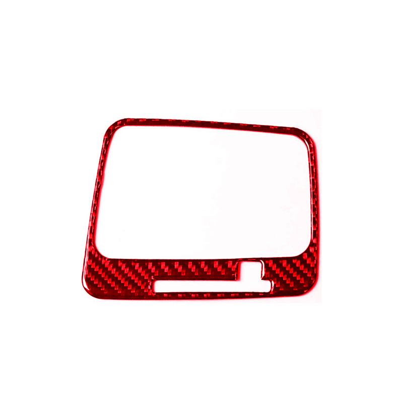 Автомобильные аксессуары для Volkswagen VW Golf 7 GTI MK7 2014-стайлинг автомобиля, внутренние красные наклейки из углеродного волокна