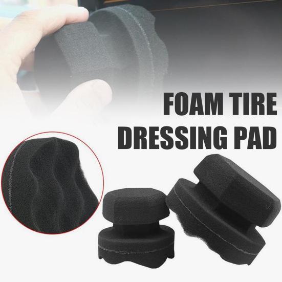 Аппликатор для блеска шин Flow для блеска без разводов и подтеков, многоразовый инструмент для нанесения средства для ухода за автомобилем и грузовиком, профессиональные полировальные подушечки для блеска шин