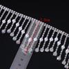 90cm Irregularly Rhinestone Trimming Chain for Wedding Dress Shoes Bags Clothing DIY Sewing Creative Decoration Accessories