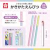 Школьные карандаши Sakura Writing, 2B, Треугольные, 12 Карандашей Cray-Pas, Канцелярские товары, A, Карандаши, GE2B3-A