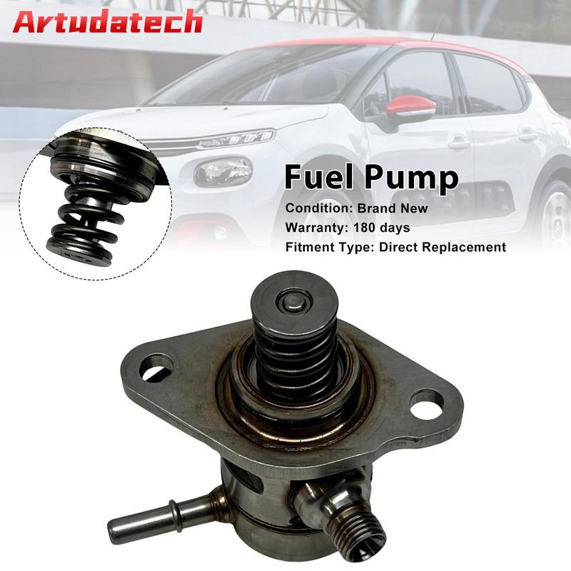 Artudatech High Pressure Fuel Pump 9812133780 Fit for Citroen C3 C4 2016 2017 2018 Fit for Peugeot